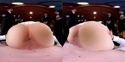 【ＶＲ】結婚式をぶっこわせ、花嫁中出し！俺をゴミ扱いした女を許せない！痴女光線発射～！