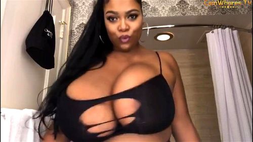 Watch Huge Black Tits Ebony Tease Webcam Big Tits Striptease Porn