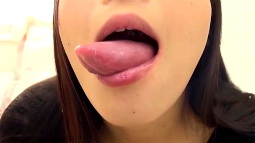 Watch Her Tongue Is Amazing Long Tongue Shizuka Kanno Uvula Throat