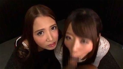 【鬼フェラ地獄】友田彩也香&初美沙希の美痴女コンビによるすごいフェラ！バキューム・ひょっとこあらゆるテクニックでしゃぶり尽くす♡