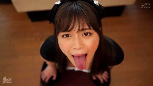 奏音かのん「ご主人様の精子...すっごい濃いです♡」ロリメイド嬢はジュポフェラ好き