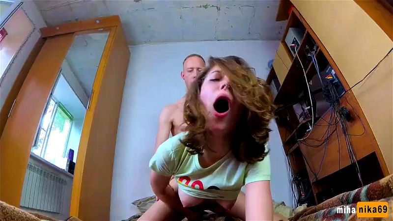 Russian teen Mihanika blowjob and sex