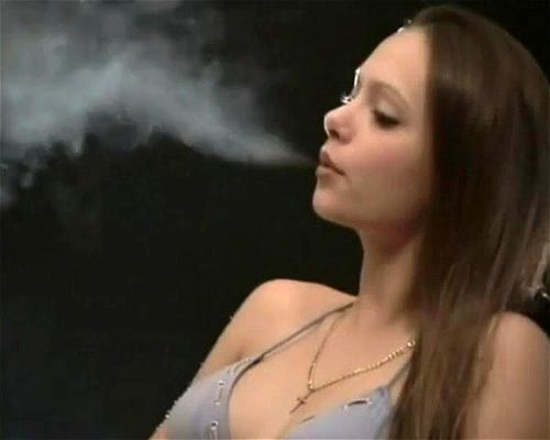 Watch Hot Smoker Wearing Bikini Top Smoking Babe Smoking Feti