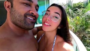 Loupan & Angel Lima in Flirty angel Video