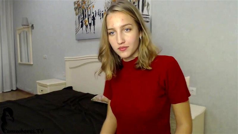 Young blonde Kimmione webcam tease