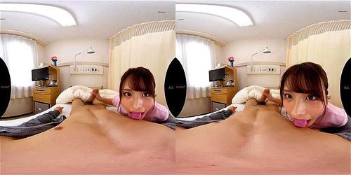 【伊藤舞雪】VR!毎朝、回診の約10分間こっそり巨乳ナースが性処理してくれる神病院!カーテン1枚で仕切られた大部屋での声我慢セックス!!