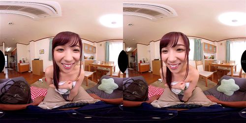 【VR】栄川乃亜 大人気企画 JK妹とイチャラブ中出しシリーズ！ ポニテが似合うロリ妹とノリノリSEX！4K高画質 ﾊﾞｲﾉｰﾗﾙ VRｺﾞｰｸﾞﾙ不要 21分動画