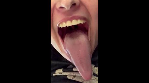 Watch I Love This Long Tongue Uvula Moaning Open Mouth Porn SpankBang