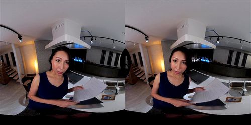 【VR 佐田茉莉子 SOD】美熟女不倫生SEX！巨乳で美魔女な41歳！さすが女社長という雰囲気！高級タワマンで最高NTR 4K高画質 ﾊﾞｲﾉｰﾗﾙ VRｺﾞｰｸﾞﾙ不要 18分ﾌﾙ動画