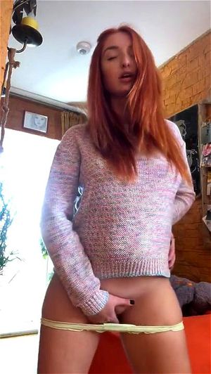 Redhead Open Pussy