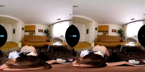 【ＶＲ】家庭教師みなみ先生とイケナイ汗だく性交！両親不在の僕の部屋、みなみ先生の強引なキスが僕の股間に火をつけた！