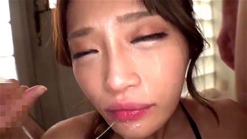 涙出ちゃう拷問イラマとアナル愛撫！可愛い顔もぐしゃぐしゃになり舌先で魅了するお姉さん